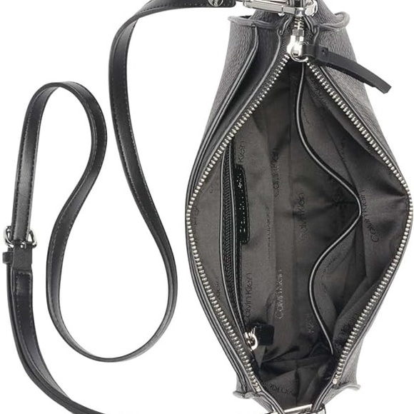 Calvin Klein Women's Reyna Crossbody Vegan Leather Purse - Picture 10 of 11